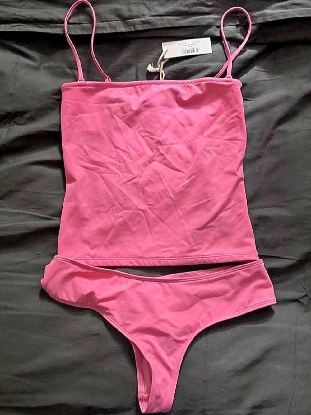 NWT Fruity Booty Pink Tankini Set
